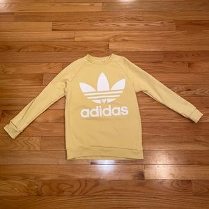 Adidas Pale Yellow Size XS